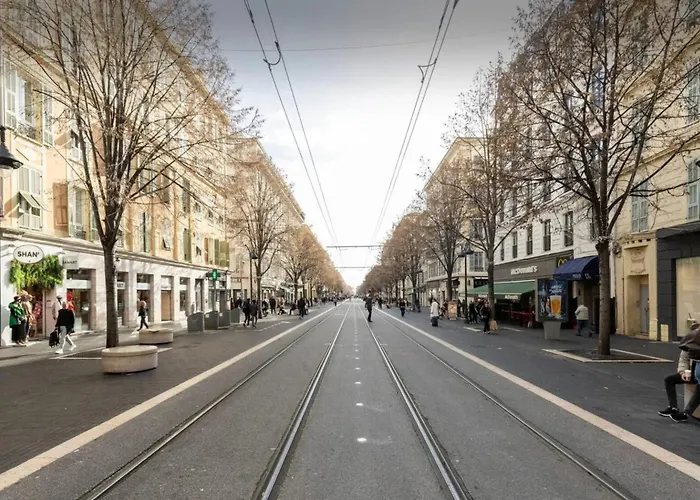 Apartmán Studio Confortable A Nice - 19 M² Avec Vue Sur La Ville